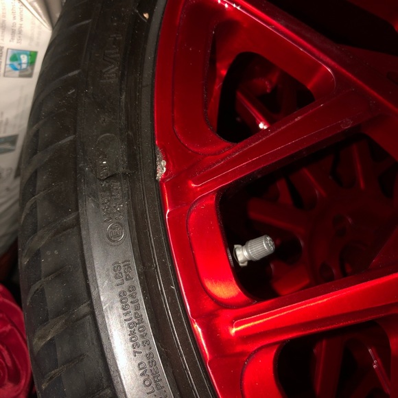 24” Candy Red FORGIATO’S - Picture 7 of 7